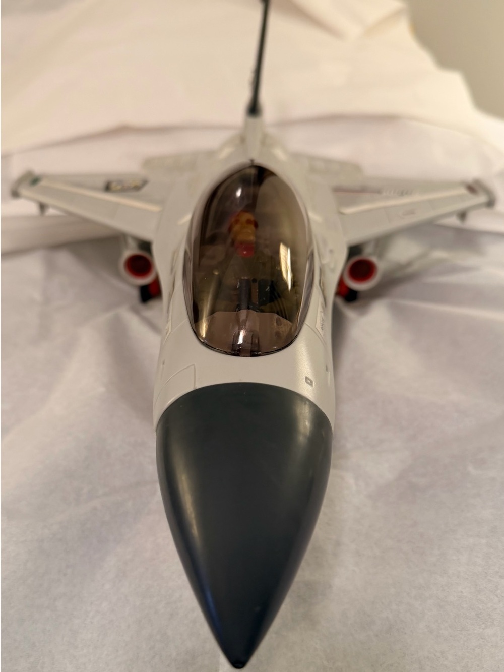 Hasbro Gray and Orange Toy Jet Fighter Plane - Picture 3 of 5